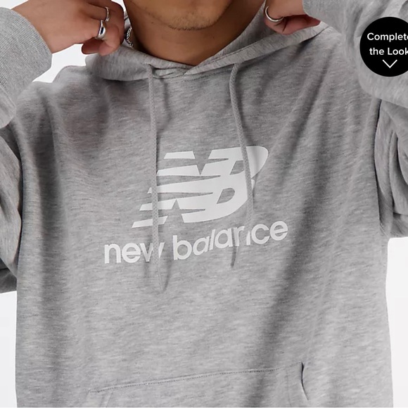 New balance Grey hoodie in size small. - Picture 4 of 5